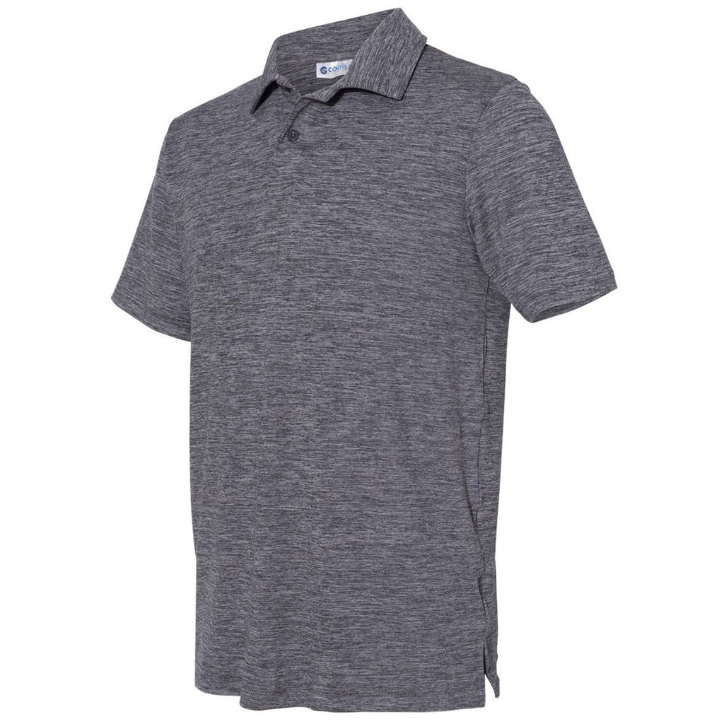 Weatherproof Men's Light Grey/Black Cool Last Two-Tone Luxe Sport Shirt