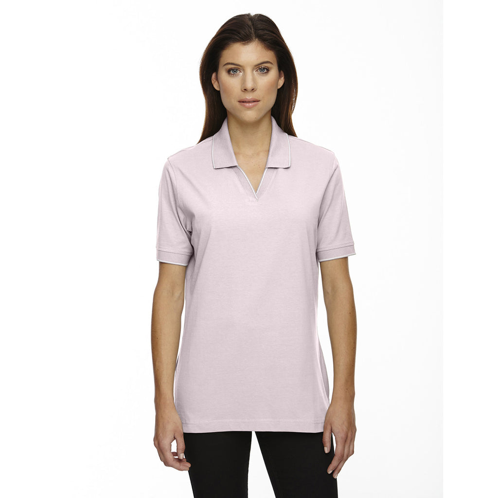 Extreme Women's Powder Pink Cotton Jersey Polo