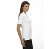 Extreme Women's White/Navy Cotton Jersey Polo