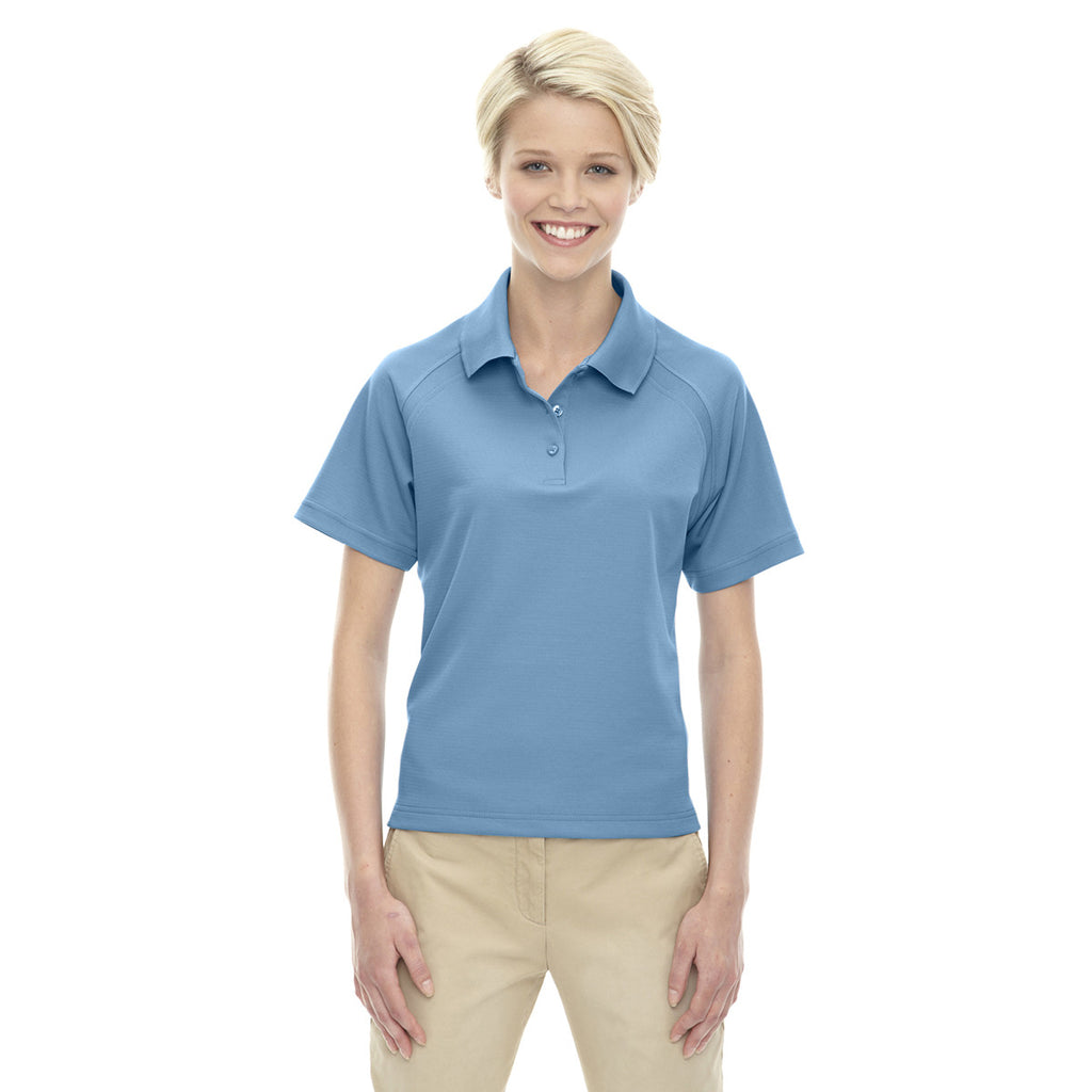 Extreme Women's Riviera Blue Eperformance Ottoman Textured Polo