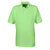 UltraClub Men's Light Green Platinum Honeycomb Pique Polo