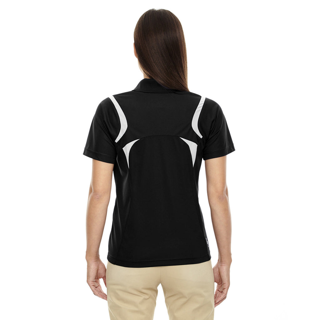 Extreme Women's Black Eperformance Venture Snag Protection Polo