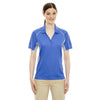 Extreme Women's Light Nautical Blue Eperformance Parallel Snag Protection Polo with Piping