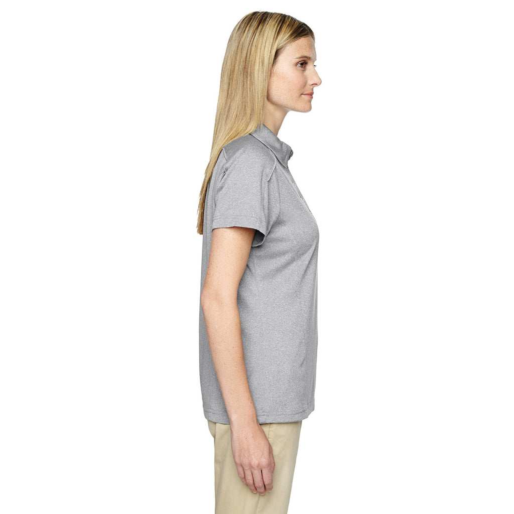 Extreme Women's Light Grey Eperformance Fluid Melange Polo