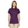 Extreme Women's Mulbery Purple Eperformance Fluid Melange Polo