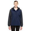 Core 365 Women's Classic Navy/Carbon Inspire Colorblock All-Season Jacket