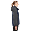 Core 365 Women's Classic Navy/Carbon Inspire Colorblock All-Season Jacket