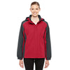 Core 365 Women's Classic Red/Carbon Inspire Colorblock All-Season Jacket