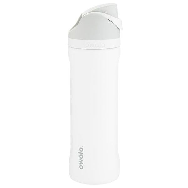 Owala FreeSip Stainless Steel Water Bottle / 24oz / Color: Shy Marshmallow