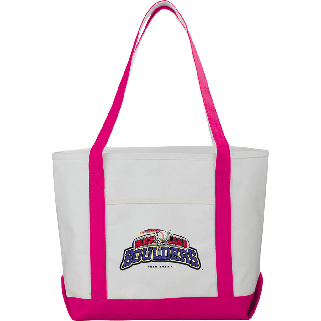 Leed's Pink Cotton Canvas Premium Boat Tote 18 oz