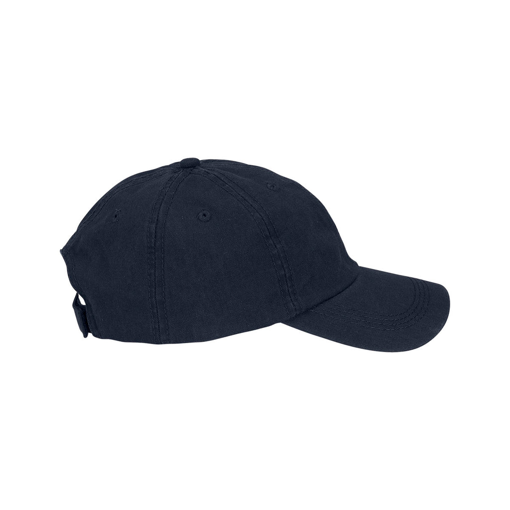 Vantage Women's Navy Organic Cotton Washed Twill Cap