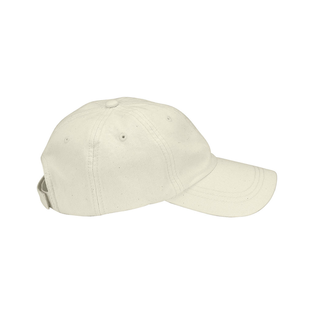 Vantage Women's Organic Natural Organic Cotton Washed Twill Cap