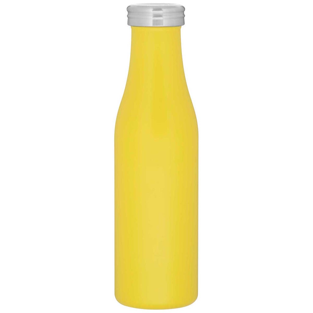 H2Go Matte Lemon 16.9 oz Carina Stainless Steel Bottle