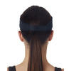 UltraClub Women's Navy/White Classic Cut Brushed Cotton Twill Sandwich Visor