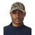 UltraClub Men's Camo/Stone Classic Cut Brushed Cotton Twill Unstructured Trucker Cap