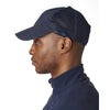 UltraClub Men's Navy/Navy Classic Cut Brushed Cotton Twill Unstructured Trucker Cap