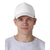 UltraClub Men's White Classic Cut Cotton Twill 5-Panel Cap