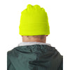 UltraClub Unisex Safety Yellow Knit Beanie with Cuff