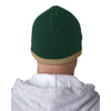 UltraClub Men's Forest/Stone Two-Tone Knit Beanie