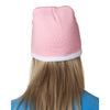 UltraClub Men's Pink/White Two-Tone Knit Beanie