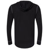 Next Level Unisex Black/Grey Thermal Hoodie