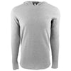 Next Level Unisex Heather Grey Thermal Hoodie