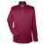 UltraClub Men's Maroon Cool & Dry Sport Quarter-Zip Pullover