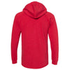 J. America Men's Simply Red Vintage Slub Knit Hoodie