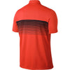 Nike Men's Max Orange Mobility Speed Stripe Polo