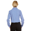 UltraClub Women's Marine Blue Medium-Check Woven