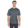 UltraClub Men's Charcoal Cool & Dry Sport T-Shirt