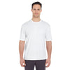 UltraClub Men's White Cool & Dry Sport T-Shirt