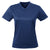 UltraClub Women's Navy Cool & Dry Sport V-Neck T-Shirt