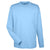 UltraClub Men's Columbia Blue Cool & Dry Sport Long-Sleeve T-Shirt