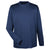 UltraClub Men's Navy Cool & Dry Sport Long-Sleeve T-Shirt