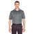 UltraClub Men's Charcoal Tall Cool & Dry Sport Polo