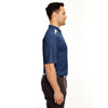 UltraClub Men's Navy/Stone Cool & Dry Sport Polo