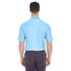 UltraClub Men's Columbia Blue Tall Cool & Dry Elite Performance Polo