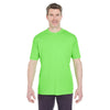 UltraClub Men's Lime Cool & Dry Sport Performance Interlock T-Shirt