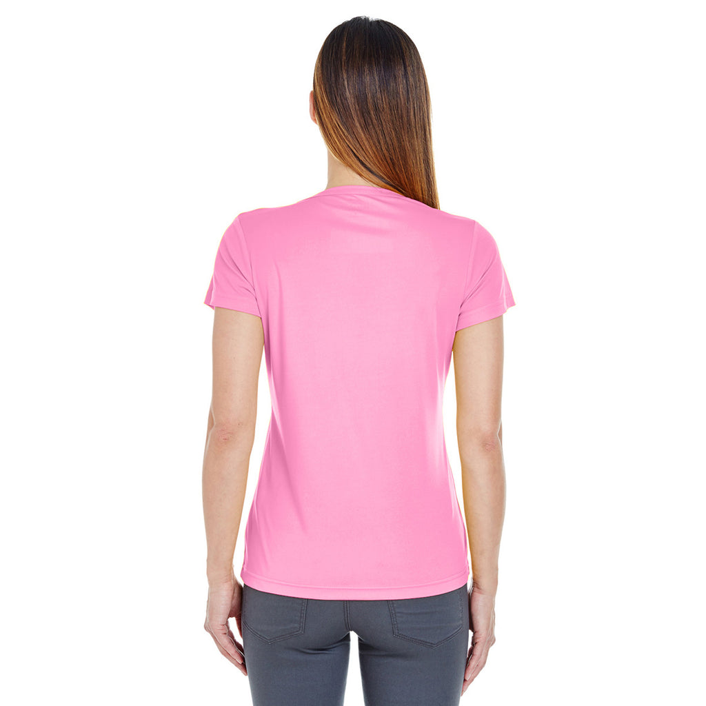 UltraClub Women's Azalea Cool & Dry Sport Performance Interlock T-Shirt