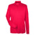 UltraClub Men's Red Cool & Dry Sport Performance Interlock Quarter-Zip Pullover