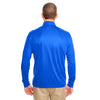 UltraClub Men's Royal Cool & Dry Sport Performance Interlock Quarter-Zip Pullover