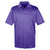 UltraClub Men's Purple Cool & Dry Sport Performance Interlock Polo