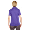 UltraClub Women's Purple Cool & Dry Sport Performance Interlock Polo