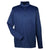 UltraClub Men's Navy Cool & Dry Sport Quarter-Zip Pullover Fleece