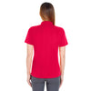 UltraClub Women's Red Cool & Dry Stain-Release Performance Polo