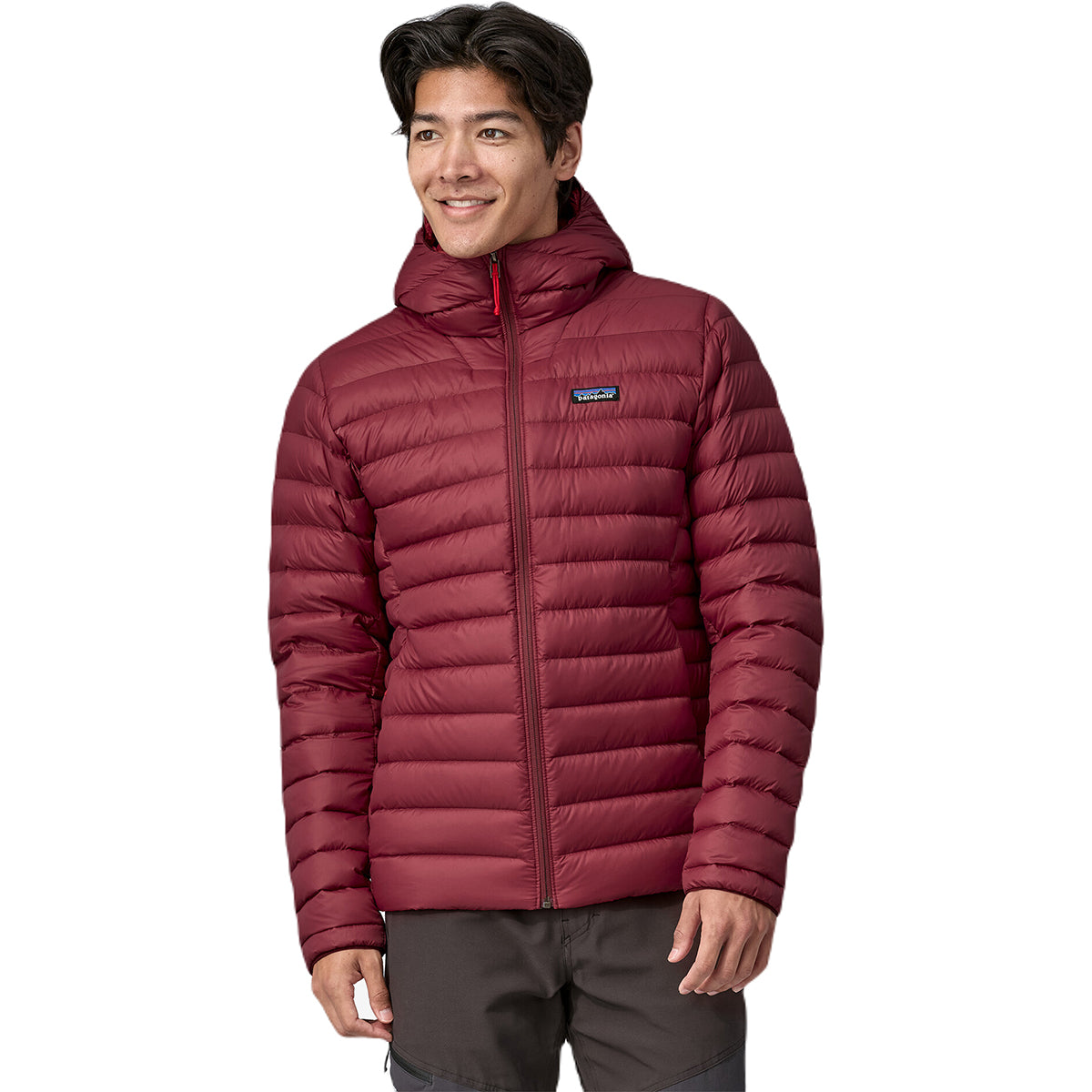 Men's PATAGONIA Down Sweater Insulated Jacket #84675 CARMINE RED (CRMD)