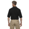 Extreme Men's Black Cotton Jersey Polo