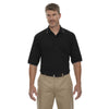 Extreme Men's Black Cotton Jersey Polo