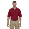 Extreme Men's Crimson Cotton Jersey Polo